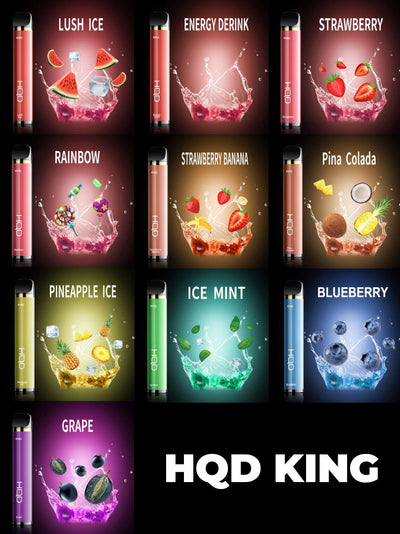 Original HQD KING® Disposable Vape - (DISCONTINUED) - Hookain 