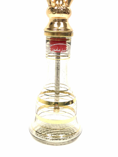 Luxurious & Traditional Golden Gold Khalil Mamoon Hookah/Shisha - Hookain 