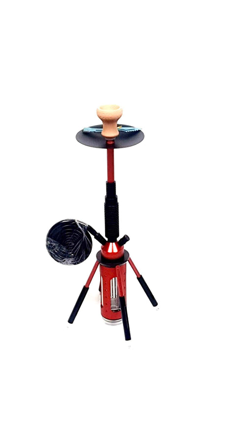 Rocket Hookah Shisha All-in-One Kit with Colorful LED Base - Hookain 