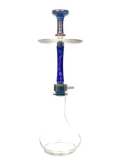 Purple Waterfall Smoke Luxury Stainless Steel Hookah Shisha Diablo - Hookain 