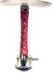 Red Purple Blue  White Waterfall Smoke Luxury Stainless Steel Hookah Shisha Diablo - Hookain 